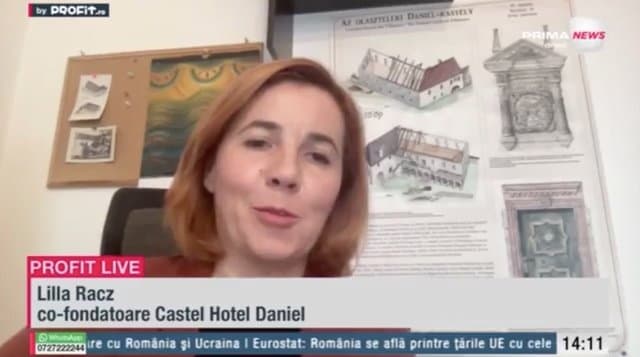 2 corporatiști au cumpărat un castel. Lilla Racz, co-fondatoare Castel Hotel Daniel